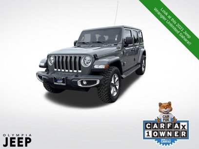 Certified 2021 Jeep Wrangler Unlimited Sahara