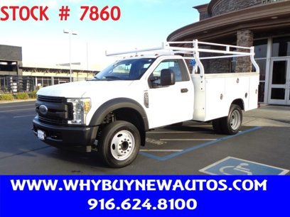 Used 2018 Ford F550 2WD Regular Cab Super Duty