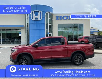 Certified 2021 Honda Ridgeline Sport