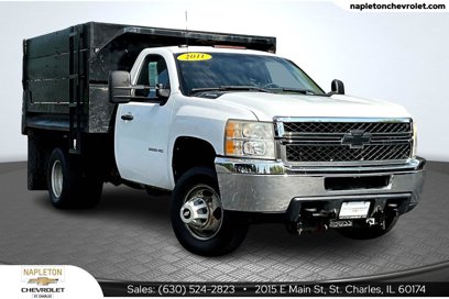 Used 2011 Chevrolet Silverado 3500 W/T w/ Snow Plow Prep Package