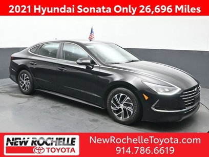 Used 2021 Hyundai Sonata Blue