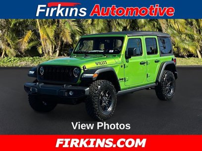 New 2025 Jeep Wrangler Willys
