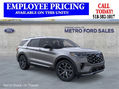 New 2025 Ford Explorer Platinum