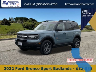 Certified 2022 Ford Bronco Sport Badlands w/ Premium Package