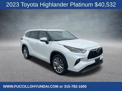 Used 2023 Toyota Highlander Platinum
