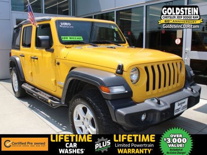 Certified 2020 Jeep Wrangler Unlimited Sport S