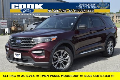 Certified 2022 Ford Explorer XLT w/ Equipment Group 202A