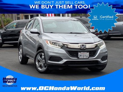 Certified 2019 Honda HR-V LX