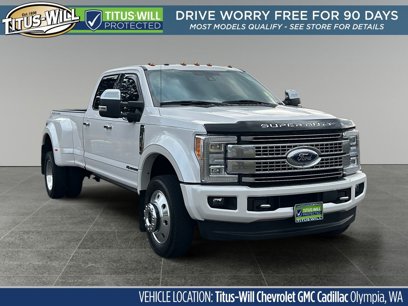 Used 2018 Ford F450 Platinum w/ Platinum Ultimate Package
