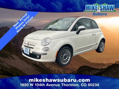 Used 2012 FIAT 500 Lounge w/ Luxury Leather Pkg
