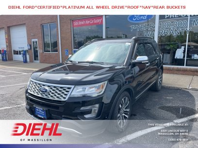Certified 2017 Ford Explorer Platinum