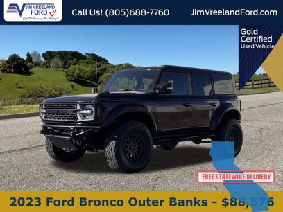Certified 2023 Ford Bronco Outer Banks