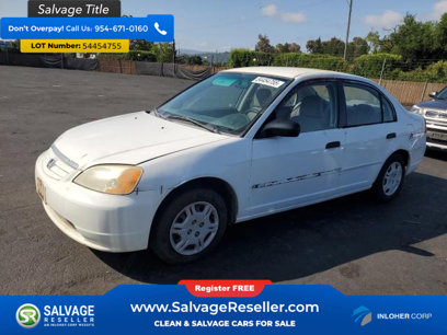 Used 2001 Honda Civic LX