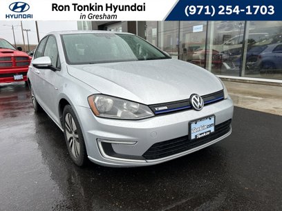 Used 2016 Volkswagen e-Golf SE