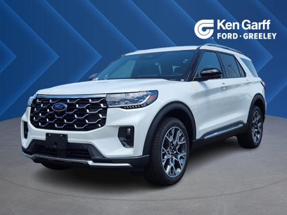 New 2025 Ford Explorer Platinum