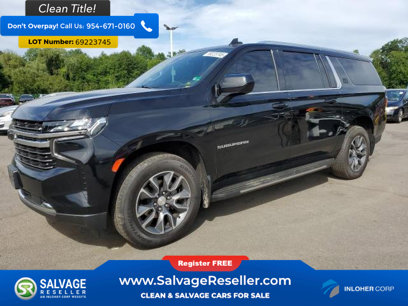 Used 2021 Chevrolet Suburban LT w/ Rear Media and Nav Package