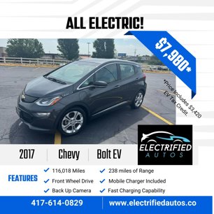 Used 2017 Chevrolet Bolt LT