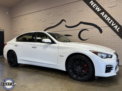 Used 2017 INFINITI Q50 Red Sport 400