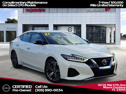 Certified 2021 Nissan Maxima 3.5 SV w/ Floor Mat Group