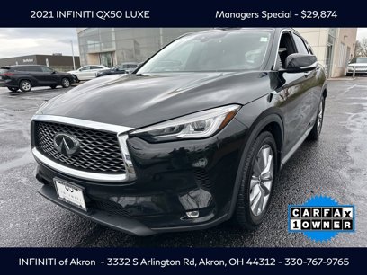 Used 2021 INFINITI QX50 Luxe