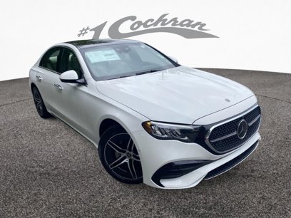 New 2025 Mercedes-Benz E 350 4MATIC Sedan