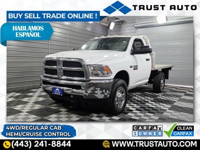 Used 2018 RAM 3500 Tradesman w/ Chrome Appearance Group