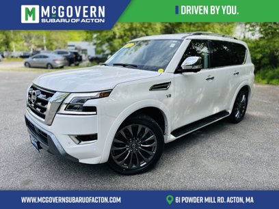 Used 2022 Nissan Armada Platinum w/ Captain's Chairs Package