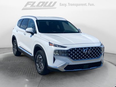 Used 2021 Hyundai Santa Fe Blue