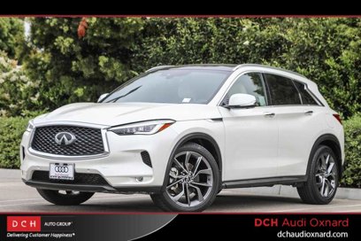 Used 2021 INFINITI QX50 Autograph w/ Premium White Leather Package