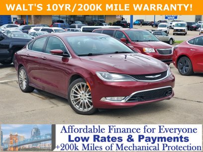 Used 2015 Chrysler 200 C w/ Navigation & Sound Group I