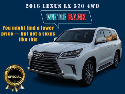 Used 2016 Lexus LX 570 4WD