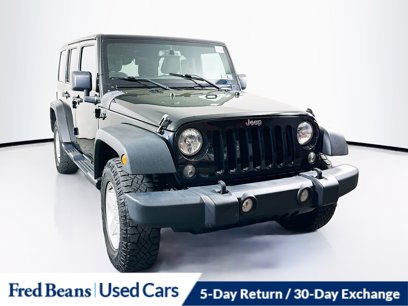 Used 2017 Jeep Wrangler Unlimited Sport w/ Quick Order Package 24S