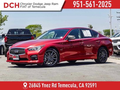 Used 2016 INFINITI Q50 Red Sport 400