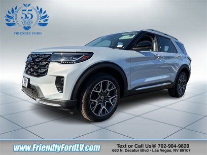 New 2025 Ford Explorer Platinum