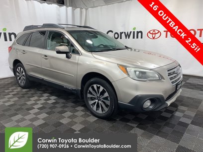 Used 2016 Subaru Outback 2.5i Limited