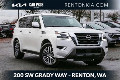 Used 2022 Nissan Armada SL w/ Captain's Chairs Package