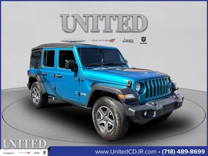 Certified 2019 Jeep Wrangler Unlimited Sport S