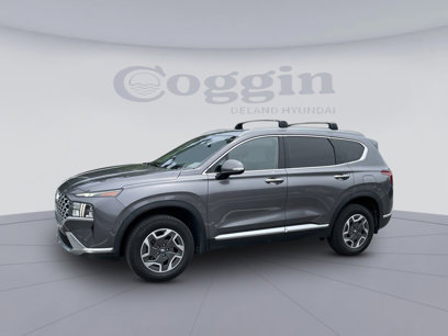 Used 2021 Hyundai Santa Fe Blue