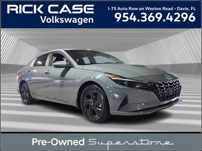 Used 2021 Hyundai Elantra Blue