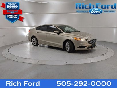 Certified 2018 Ford Fusion S