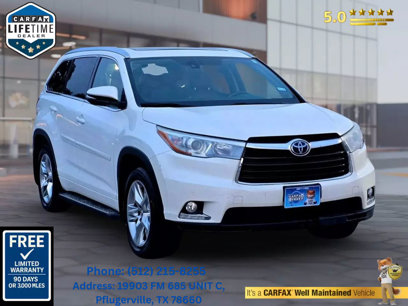 Used 2015 Toyota Highlander Limited Platinum
