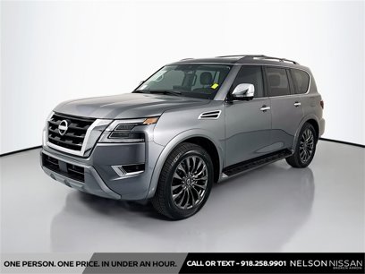 Certified 2024 Nissan Armada Platinum w/ Captain's Chairs Package