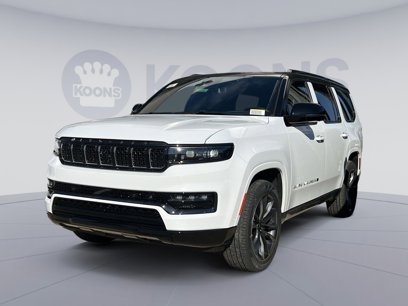 New 2025 Jeep Grand Wagoneer Series II Obsidian w/ Quick Order Packagew 28T
