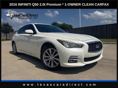 Used 2016 INFINITI Q50 Premium w/ 2.0T Premium Plus Package