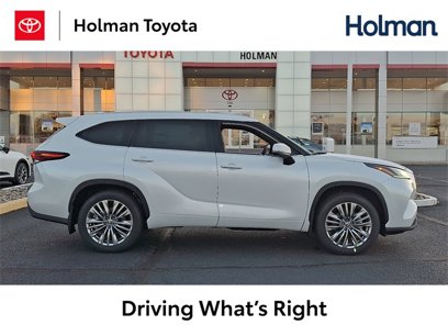 New 2025 Toyota Highlander Platinum
