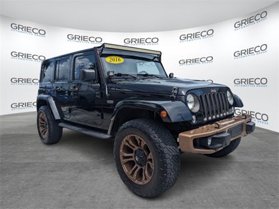 Used 2016 Jeep Wrangler Unlimited Sahara