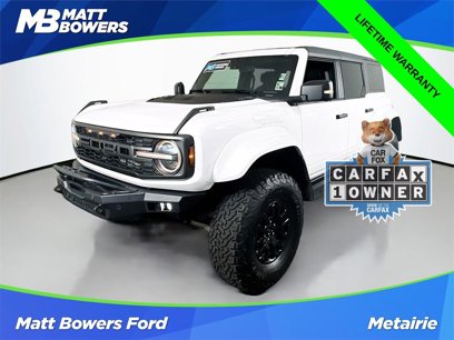 Certified 2024 Ford Bronco Raptor w/ Interior Carbon Fiber Pack 6