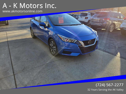 Used 2021 Nissan Versa SV