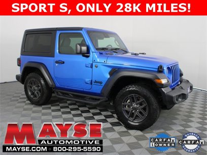 Used 2024 Jeep Wrangler Sport S