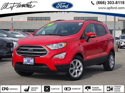Certified 2019 Ford EcoSport SE